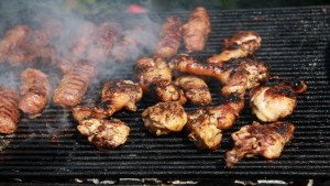 Gratar la iarba verde